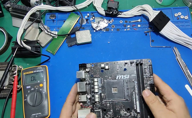 大连普兰店区华硕电脑主板维修